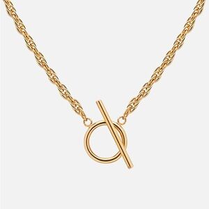 Kara Yoo Naya Gold Toggle Necklace
